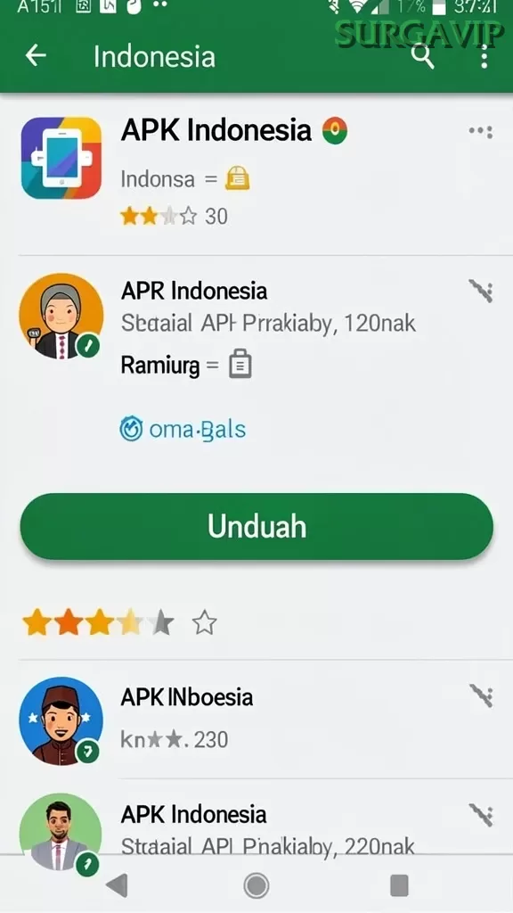 Cuplikan layar 9N9N — halaman utama