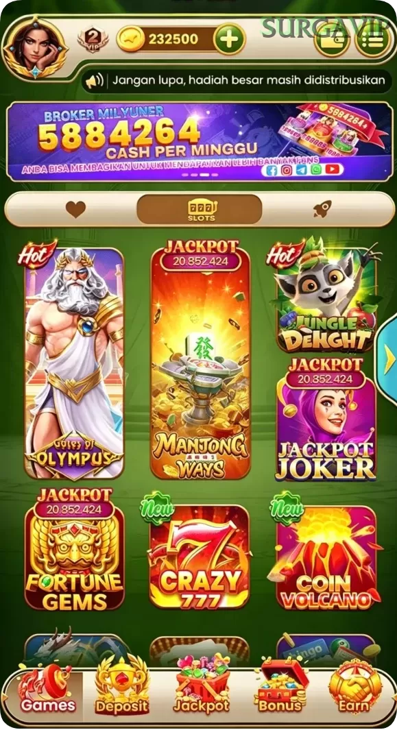 Cuplikan layar HW777 — pengaturan akun