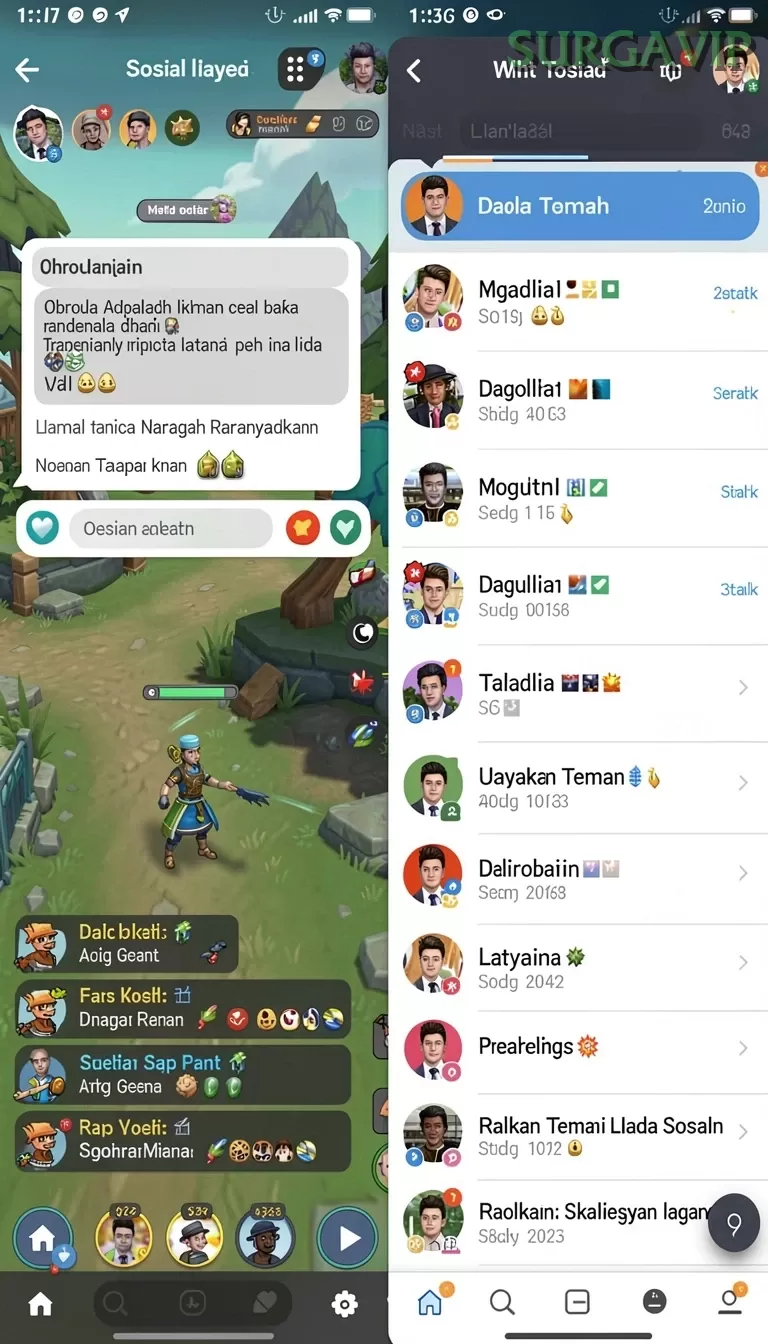 Cuplikan layar RICIS99 — halaman utama