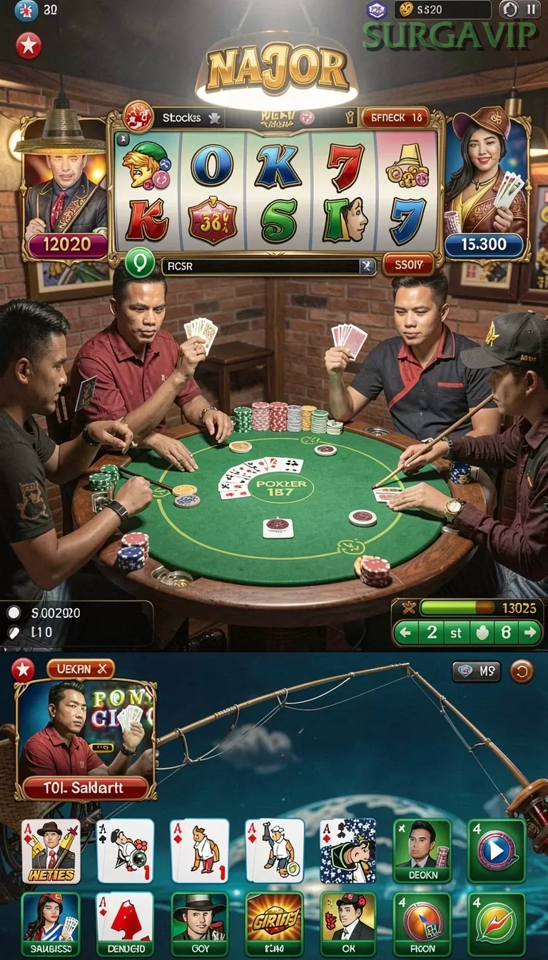 Cuplikan layar MPO999 — halaman utama